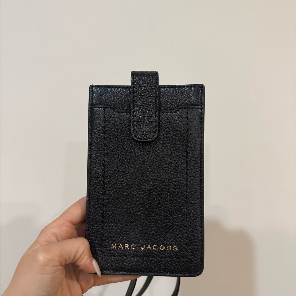 Marc Jacobs Black Phone Pouch